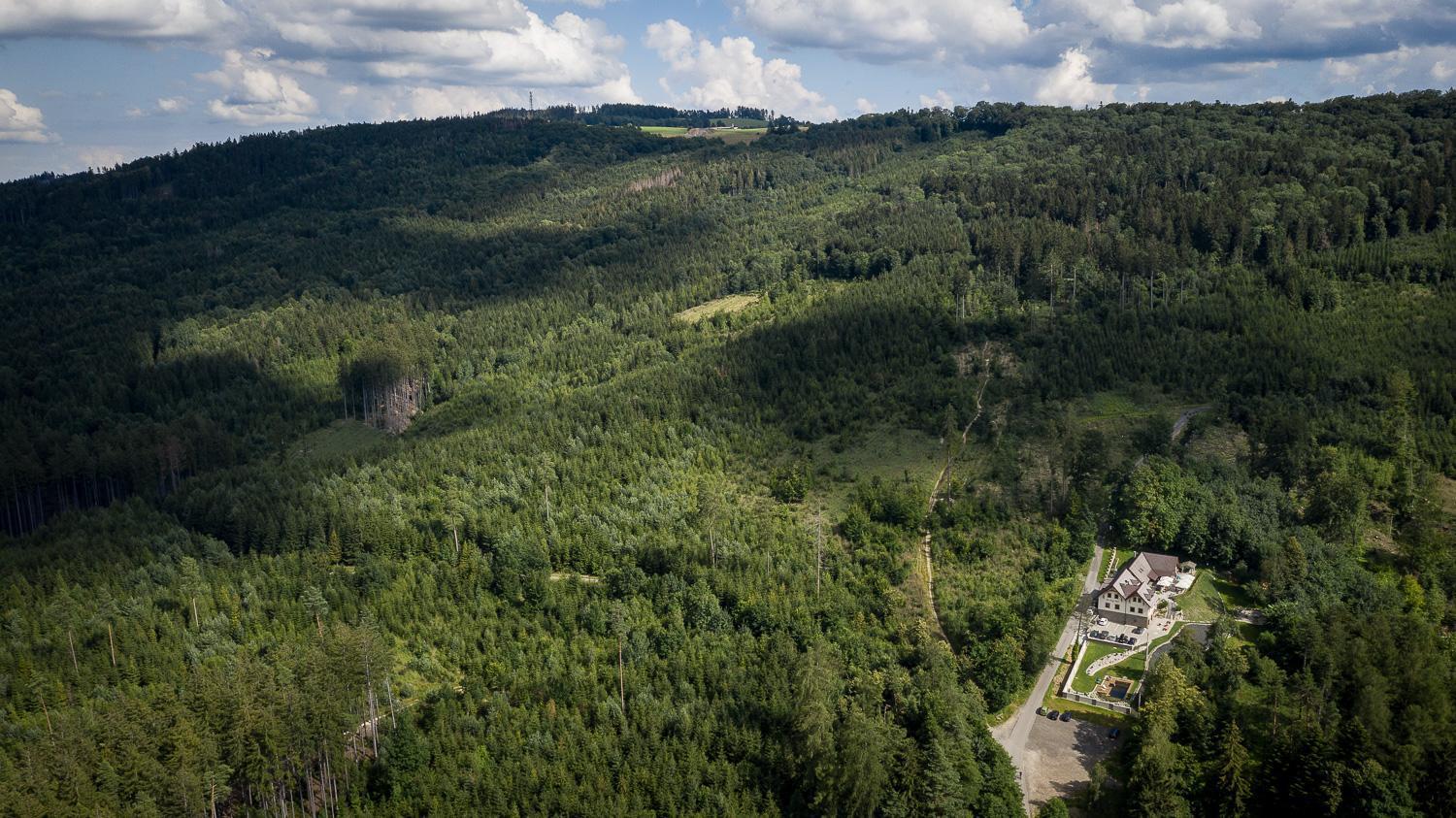 Penzion Na Kraji Lesa Valašské Meziříčí Eksteriør bilde
