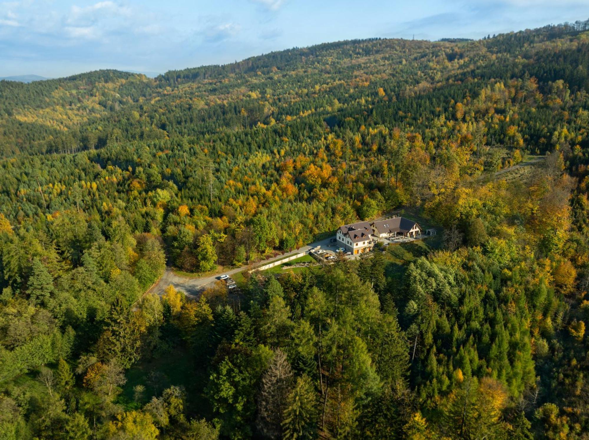 Penzion Na Kraji Lesa Valašské Meziříčí Eksteriør bilde